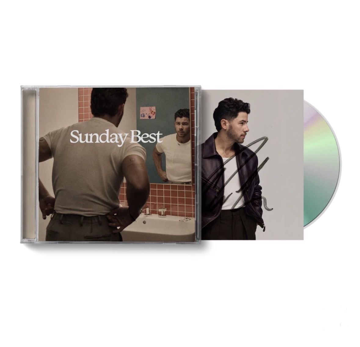 Nick Jonas-SIGNED Sunday Best CD-Signed Insert