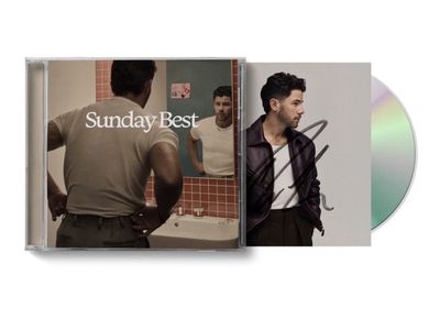 Nick Jonas-SIGNED Sunday Best CD-Signed Insert
