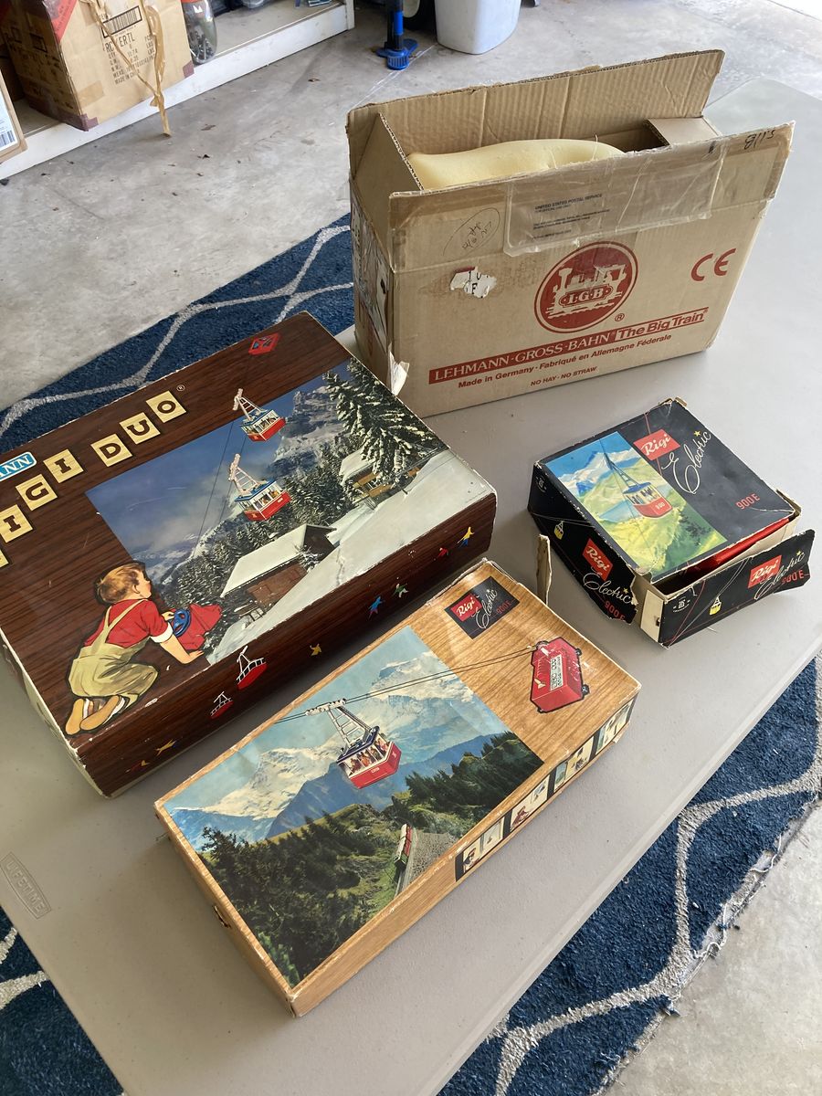 LGB, Lehmann Rigi Tram/Gondola Toys