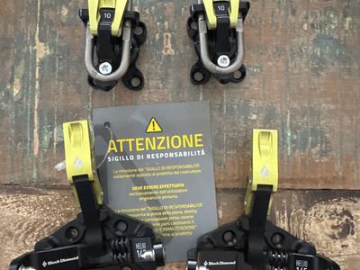 Black Diamond Helio 145 Bindings w/10 release spring