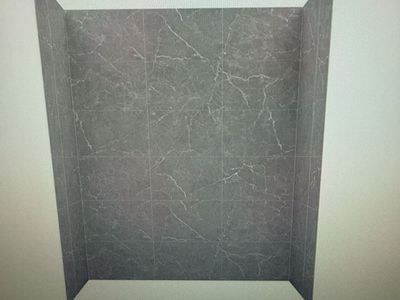 Luxart shower surround and base