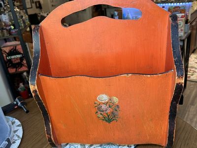 Vintage Magazine Holder