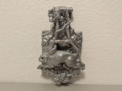 vintage arthur court bunny door knocker 1999