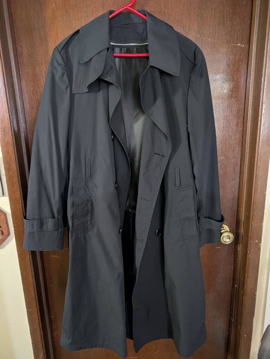 Vintage Army Trench Coat Men's Size 40L