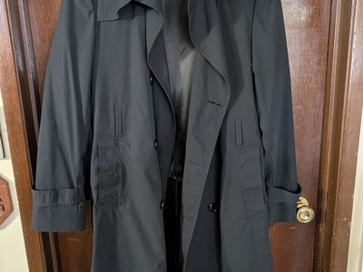 Vintage Army Trench Coat Men's Size 40L