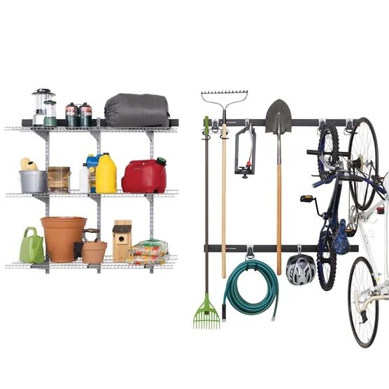 Rubbermaid FastTrack 25pc 2220462 Garage Storage Kit 1847711 #103998