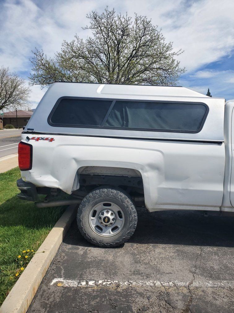 8 foot (long bed) truck shell