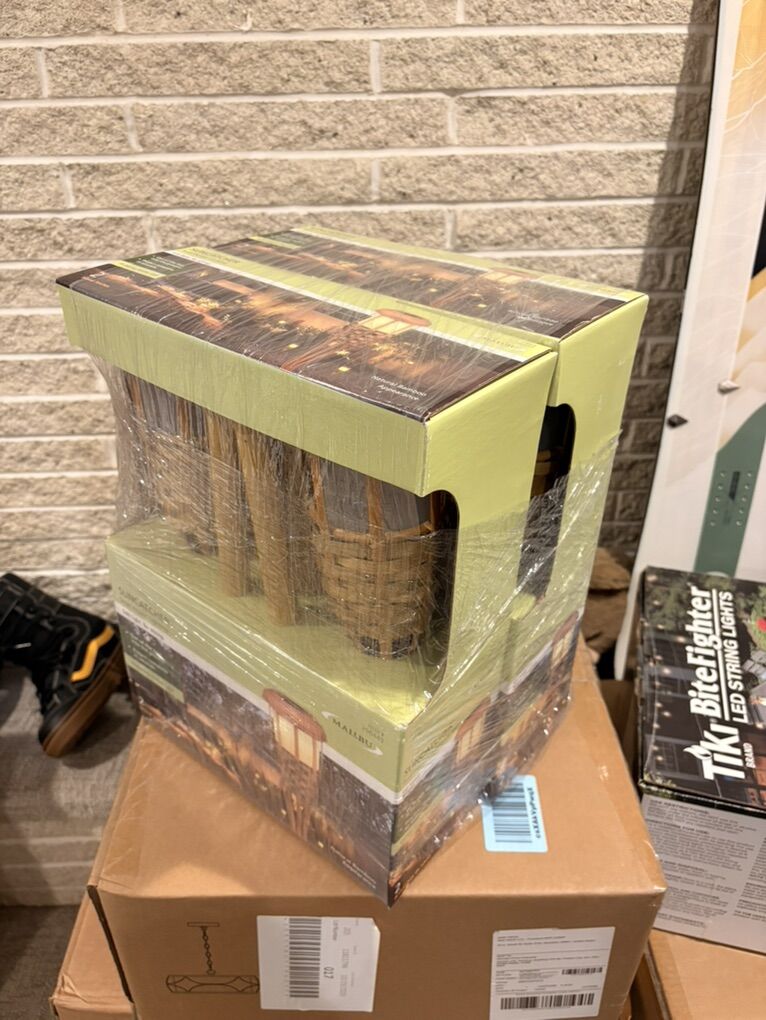 Malibu Suncatcher Solar Powered Island Torches