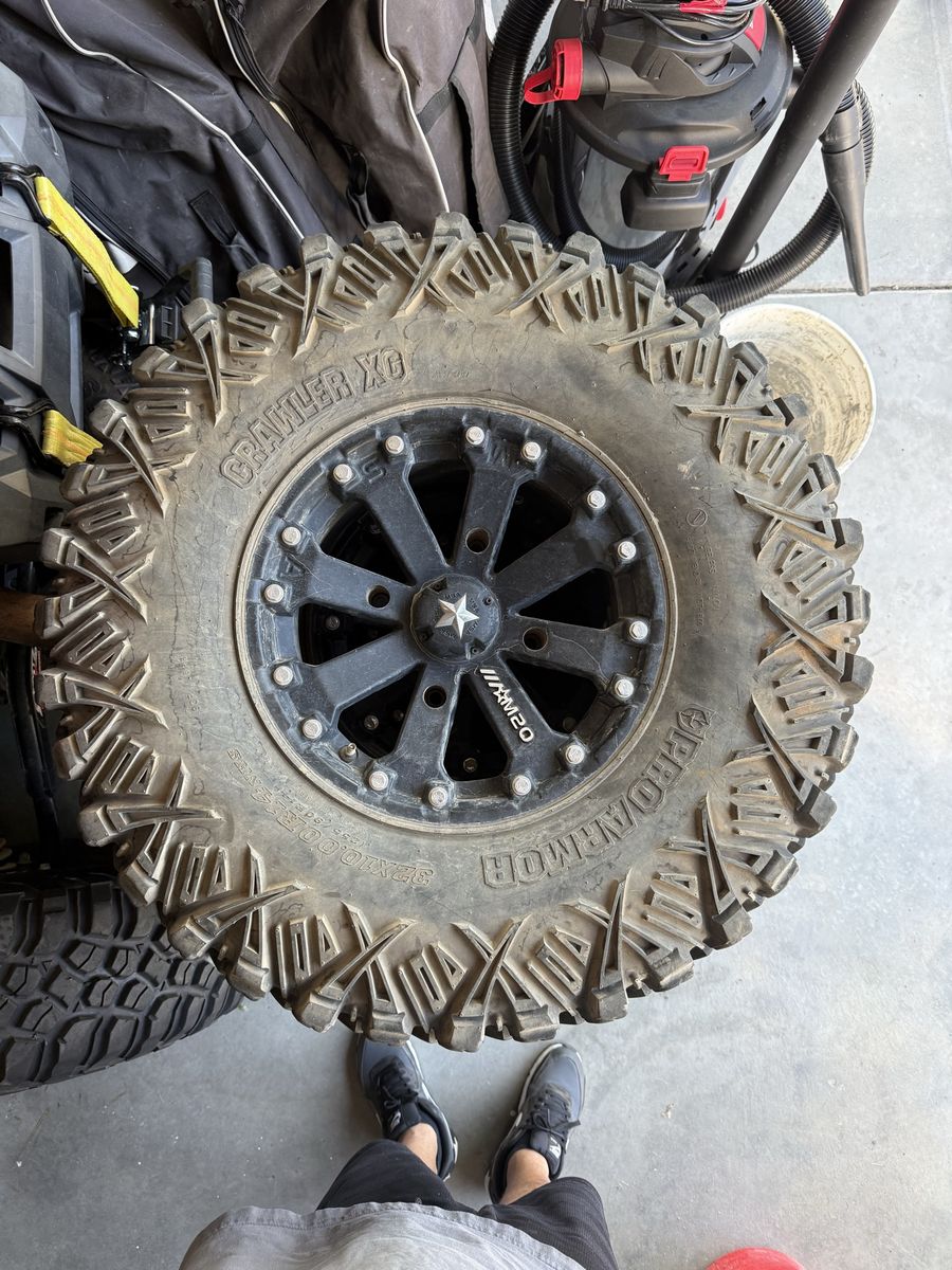 Pro Armor Crawler XG 32x10 R14 ATV UTV Tires and Wheels - Set of 4