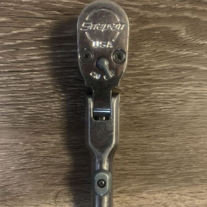 Snap-On USA Flex Head ratchet 1/2" Drive, Long Handle