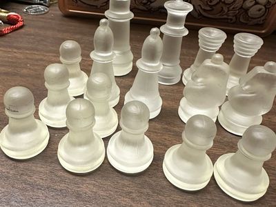 Glass Chess Pieces