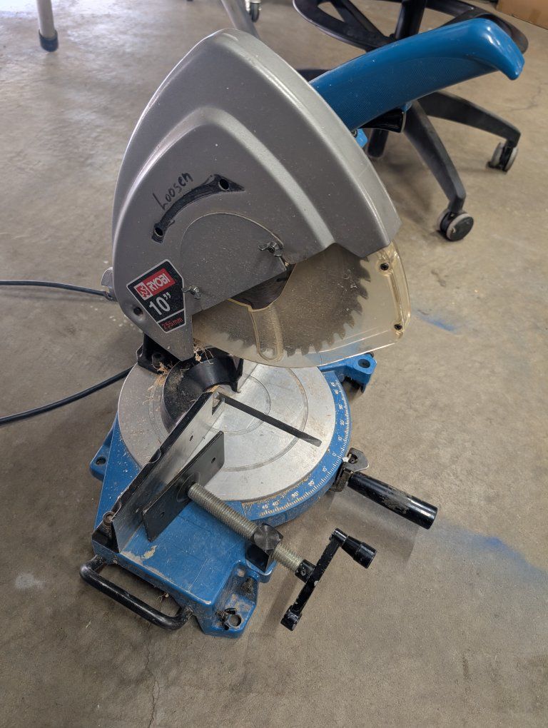 Ryobi TS-251U 10" Miter Saw - Double Insulated Power Tool