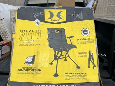 Hawk Stealth Spin Blind Chair New