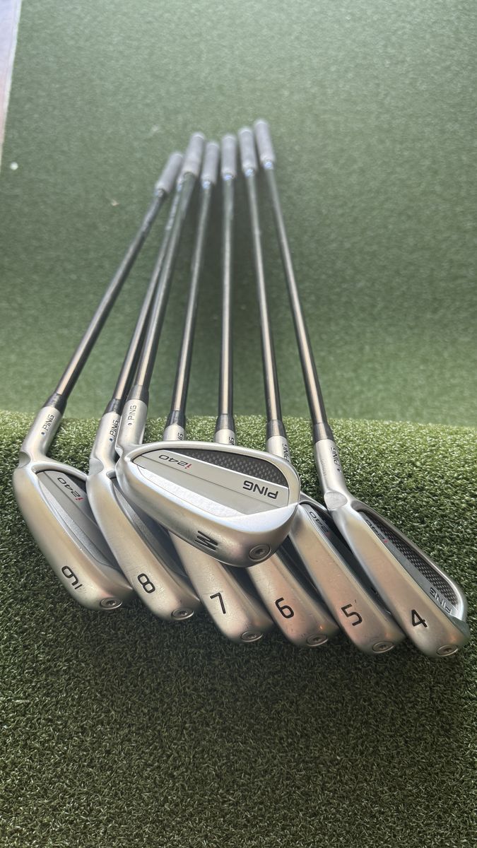Ping i240 Project X LZ Stiff iron set 4-PW + 1/4" SST Pure