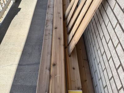 Cedar Tongue & Groove Planks