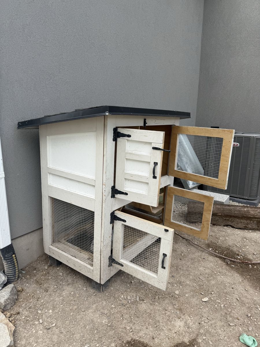Bunny hutch!