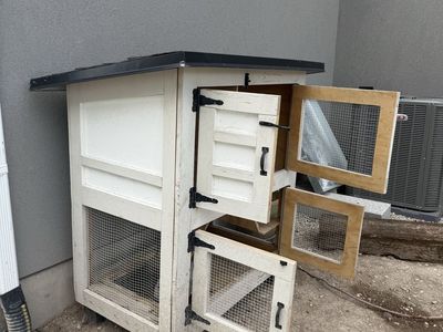 Bunny hutch!