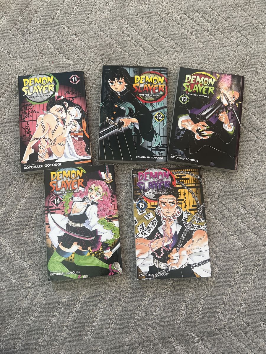 Demon Slayer Vol 11-15
