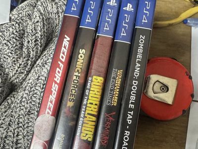 Ps5 with games and 1 new controller