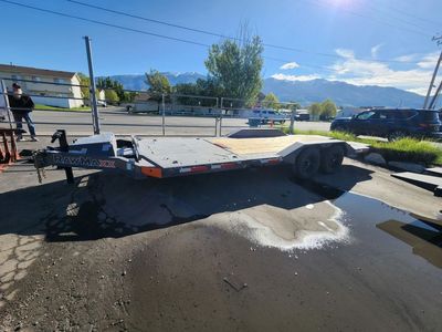 2026 RawMaxx 22' GTX Gravity Tilt 16K Flatbed Equi