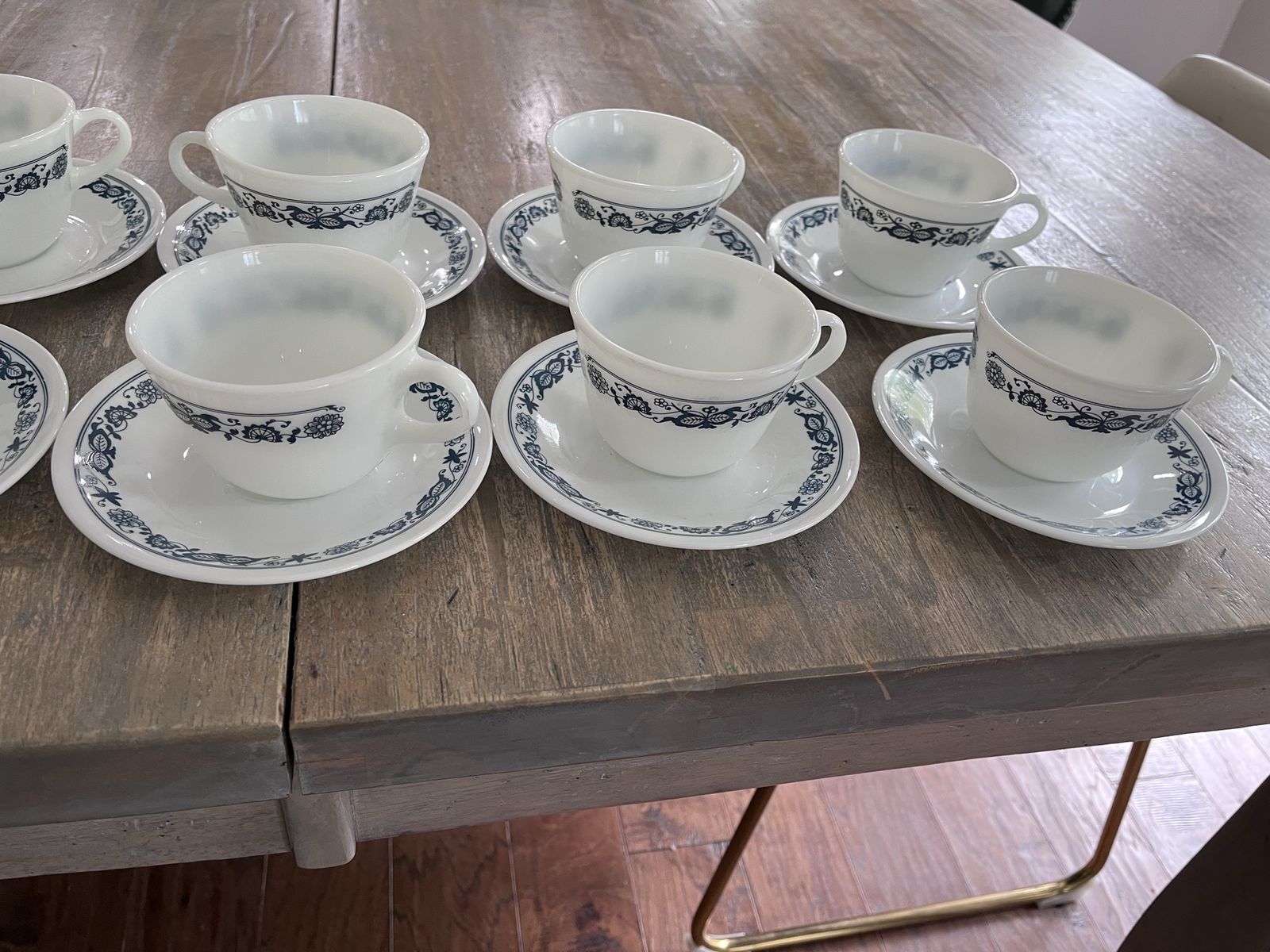 Tea cups and saucers
