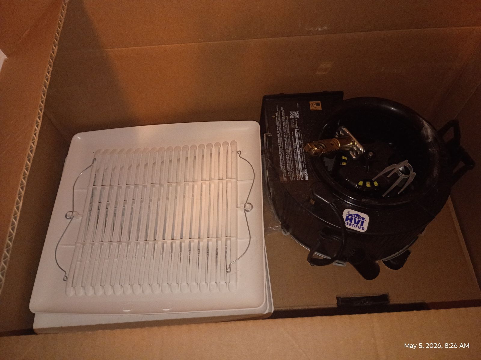 Ventilation fan set of three
