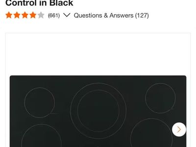 Brand New 36' GE Stovetop