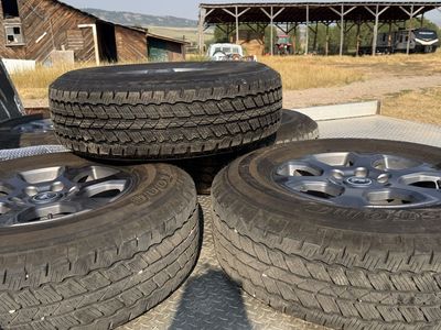Ford Bronco Big Bend 17" Factory Wheels, Bridgestone Tires & Fender Flares Set