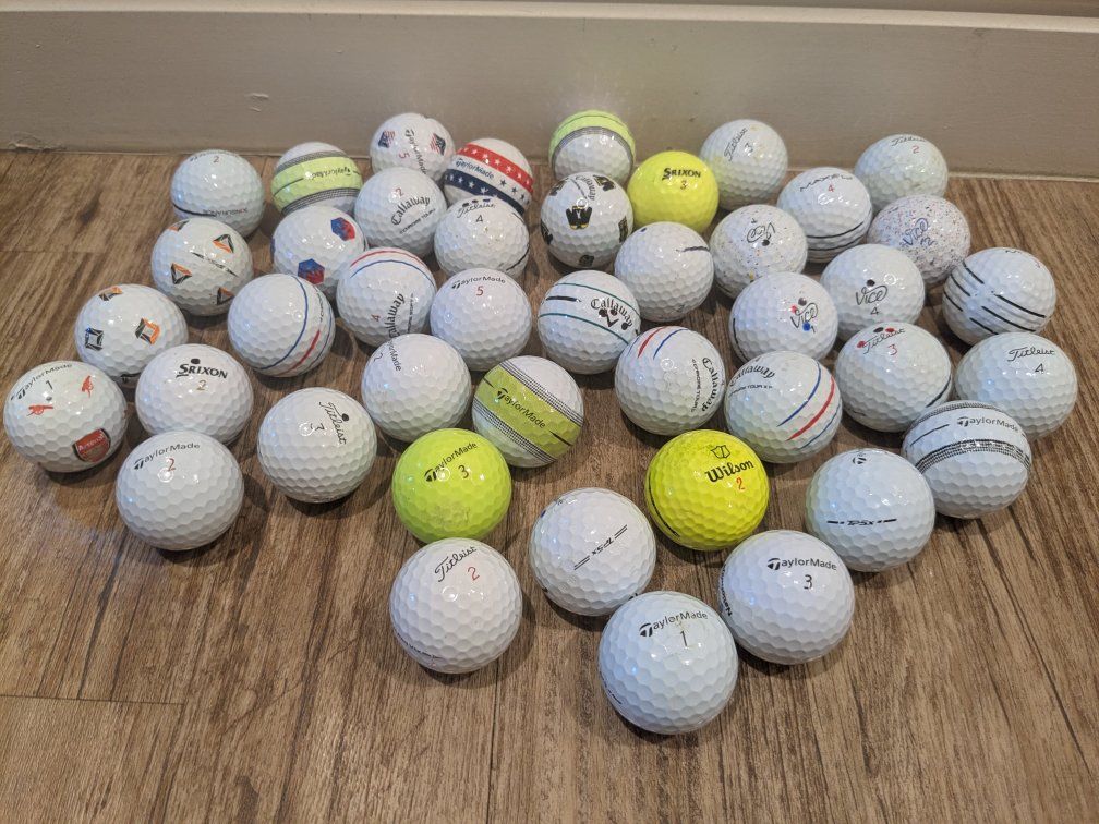 Premium Golf Balls Titleist Callaway TaylorMade