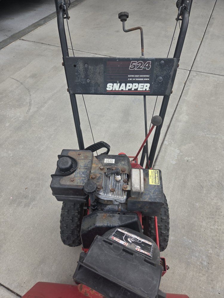 For sale used snapper snowblower