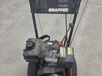 For sale used snapper snowblower