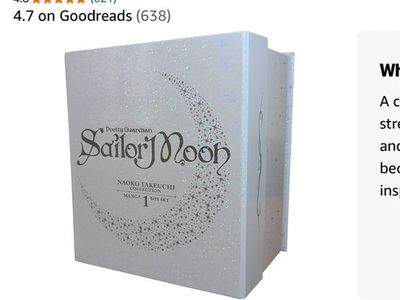 Sailor Moon Manga Box Set Vol. 1-6 Naoko Takeuchi Collection