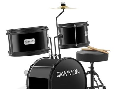NEW Gammon 3-Piece Junior Drum Set