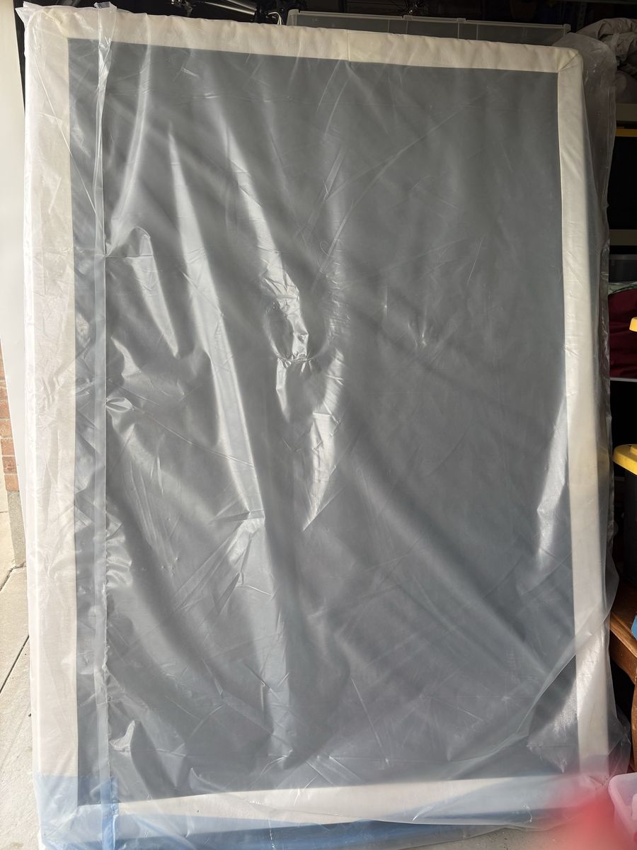New Full Size Box Spring Bed Foundation - Still in Package
