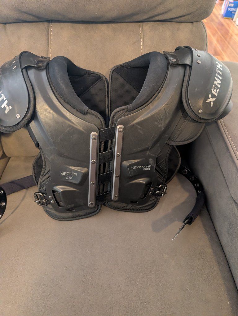 Zenith shoulder pads.