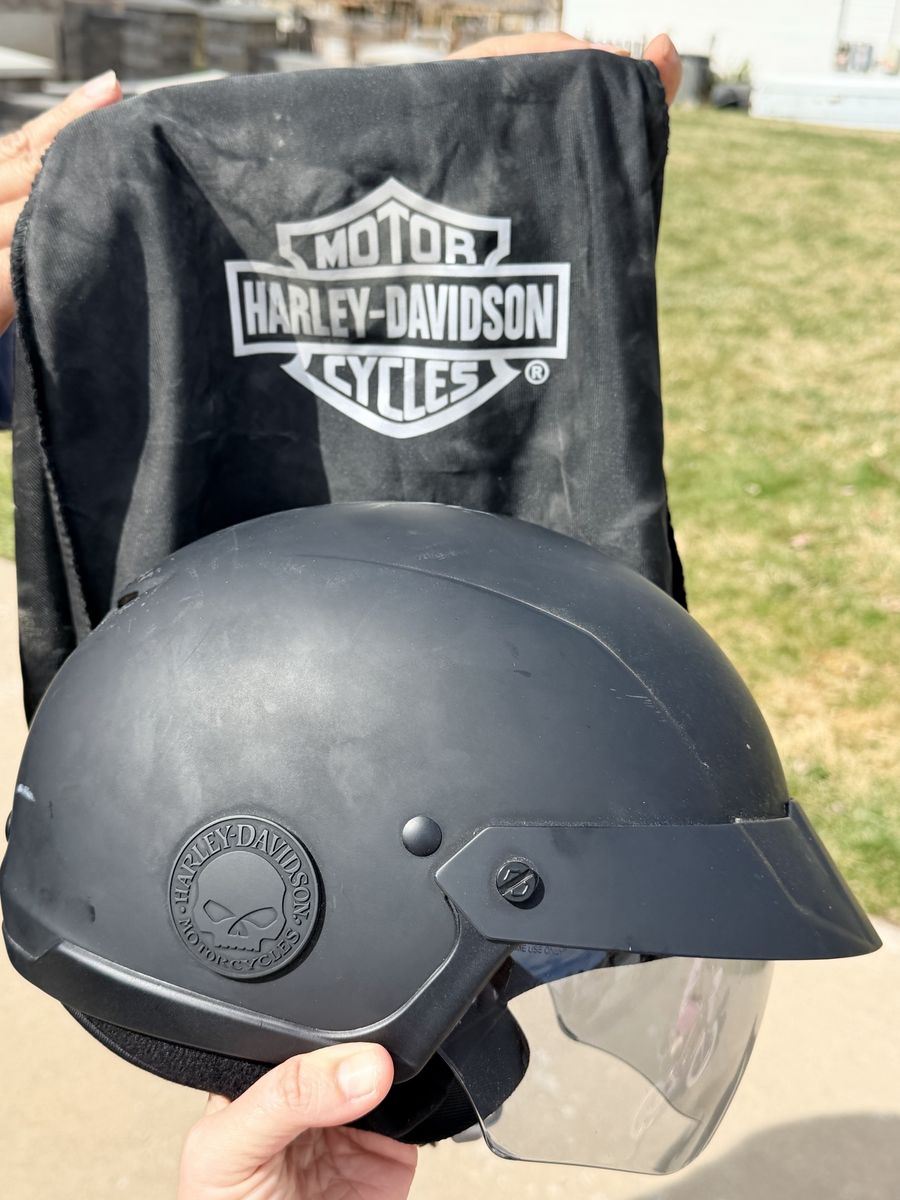 Harley Davidson Half face helmet with visor (M)