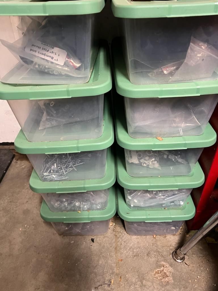 LOWER $$$ NEW Slotted Set/Leveling screws and carriage bolts