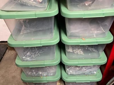 LOWER $$$ NEW Slotted Set/Leveling screws and carriage bolts