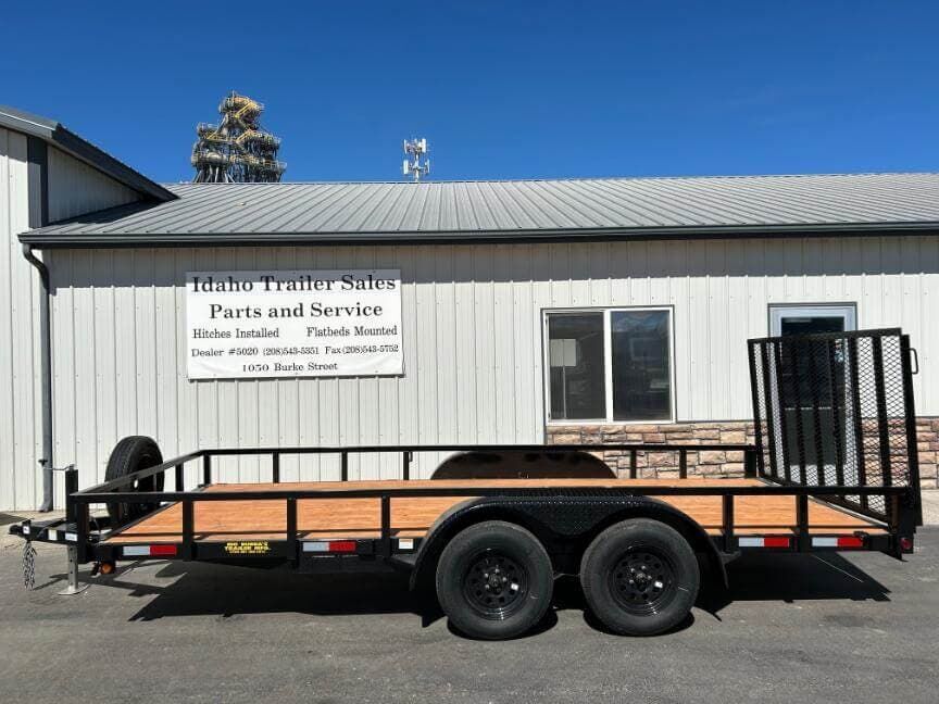 2026 Big Bubba's Trailers 83'x16' 5' Tandem Utility Trailer 7K - Pkg 3