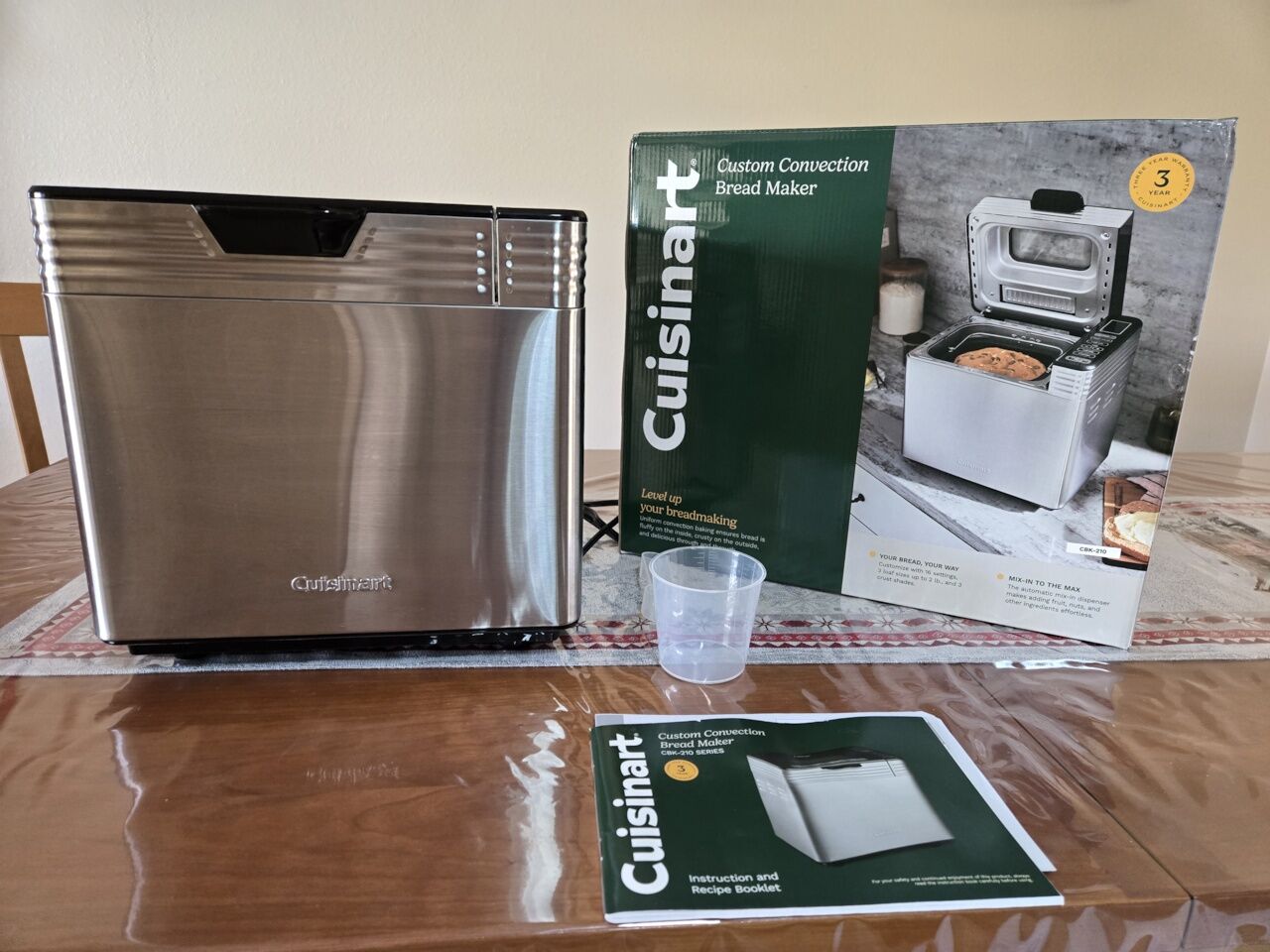 New Cuisinart Bread Maker