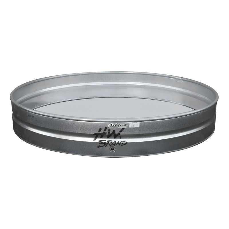 8ft Round Stock Tank (348 Gal) – Galvanized Water Trough / Stock Tank Pool