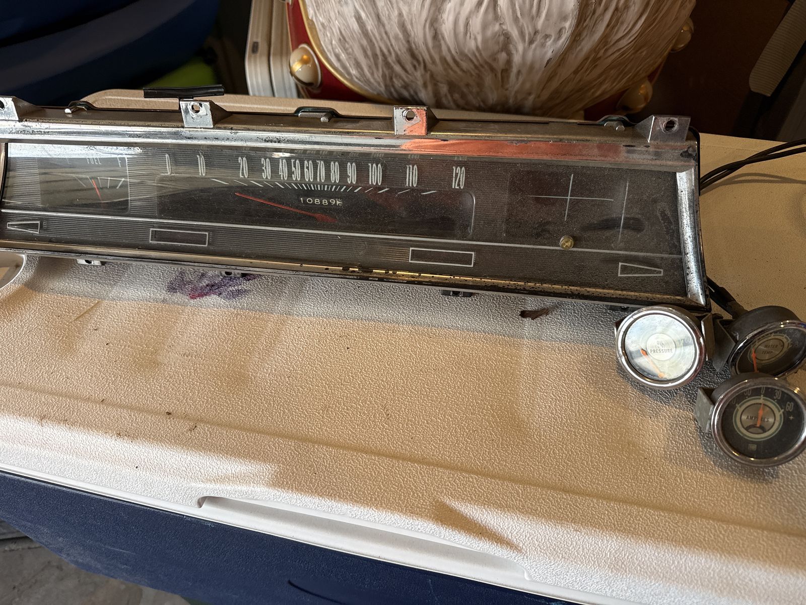 1967 Dash Cluster And Gauges