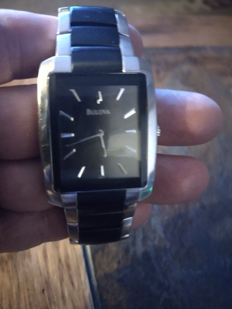 beautiful Bulova men's watch