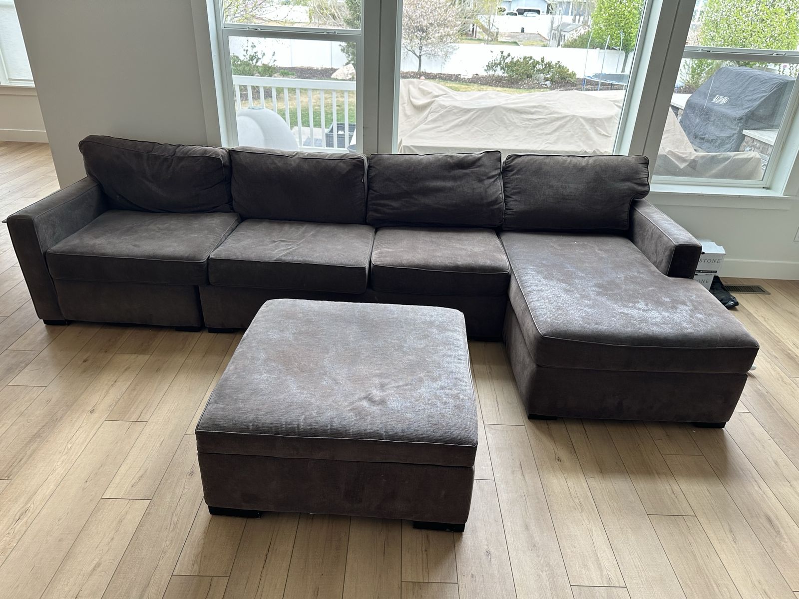 Beautiful Sectional With Chase