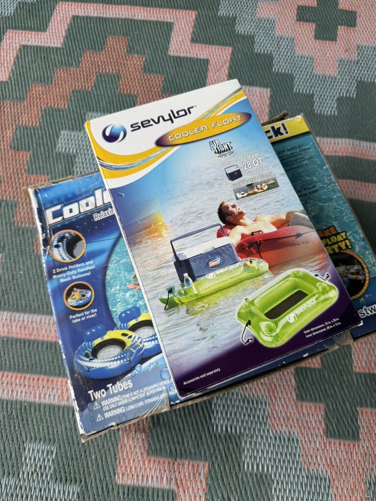 New! Single Cooler Z River Rafting Tube & Cooler