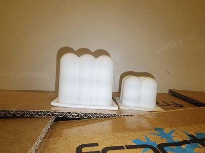 White Bubble Silicone Molds