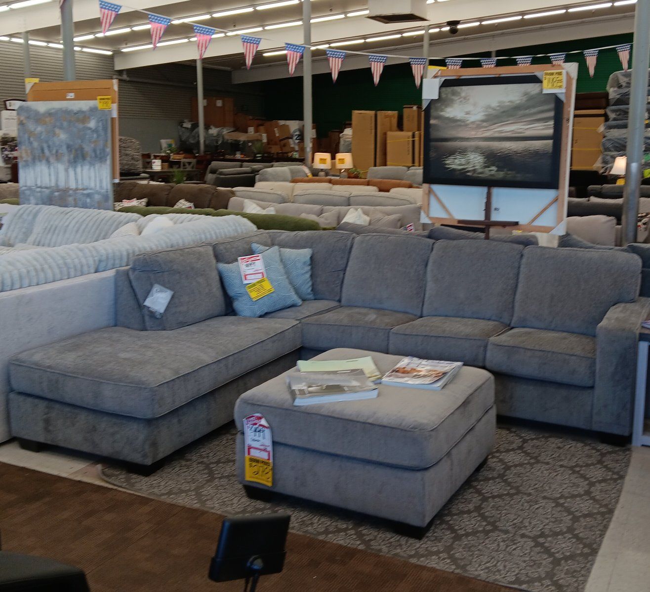 2pc sectional  special price