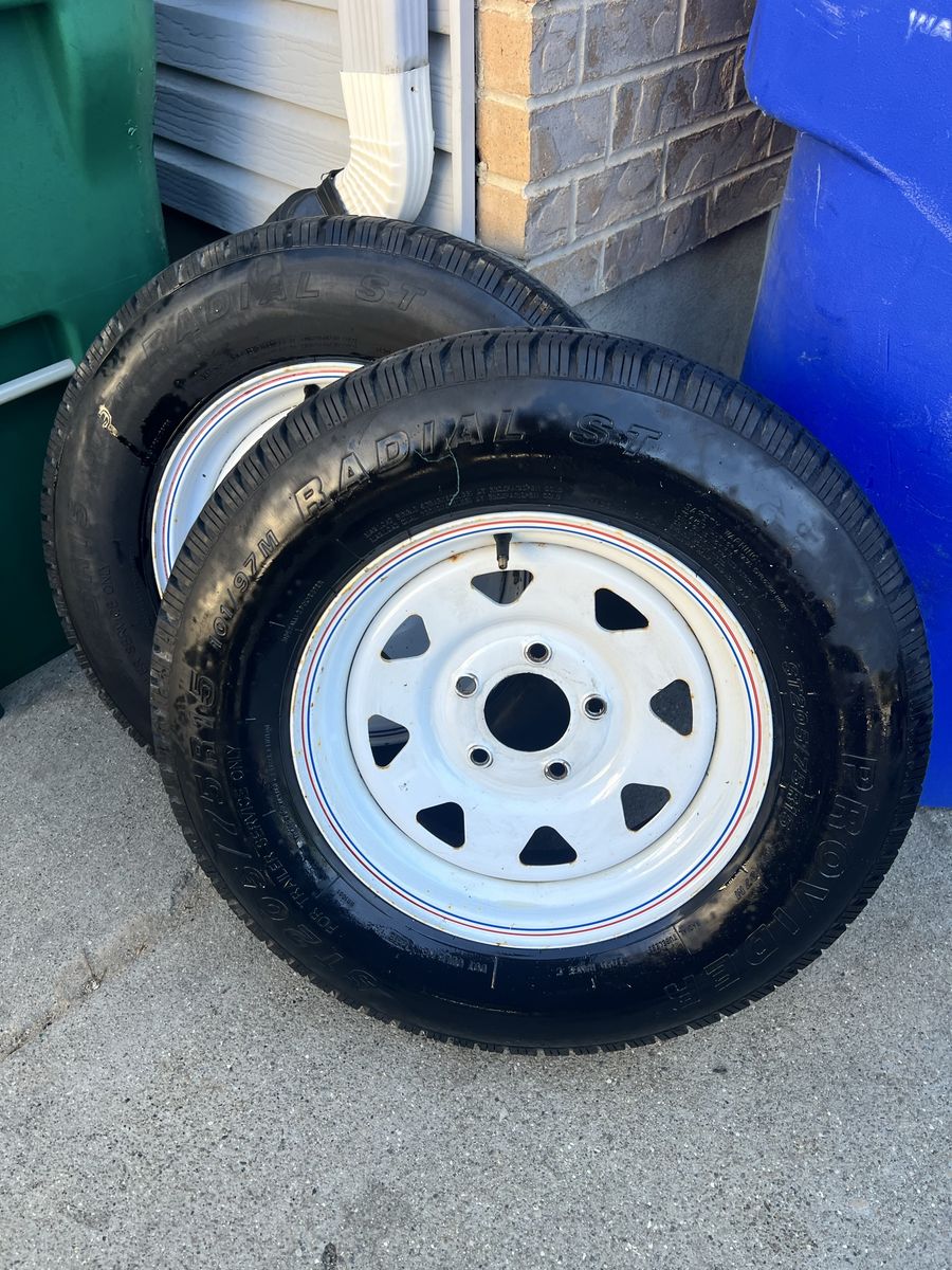 ST 205/75R15 Provider Radial wheels and tires