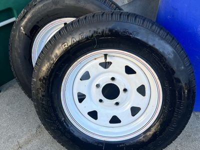 ST 205/75R15 Provider Radial wheels and tires