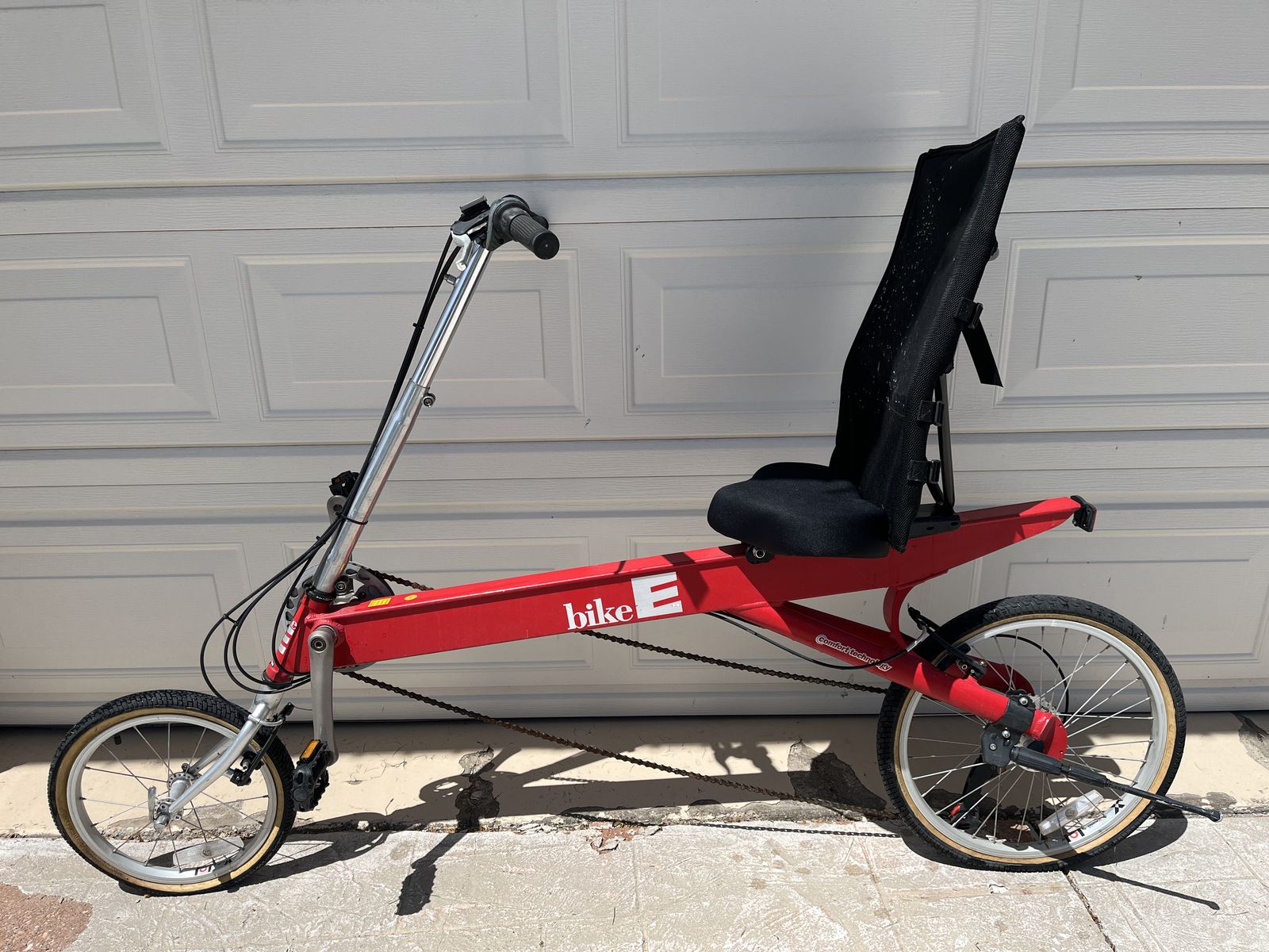 BikeE recumbent bicycle